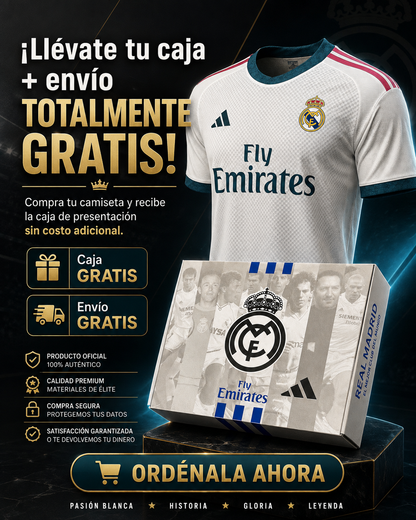 Camiseta Real Madrid - Calidad Player 2027