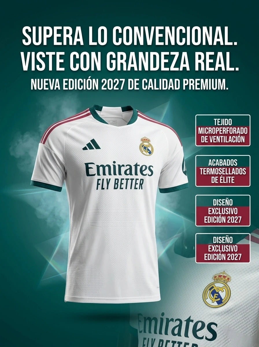Camiseta Real Madrid - Calidad Player 2027