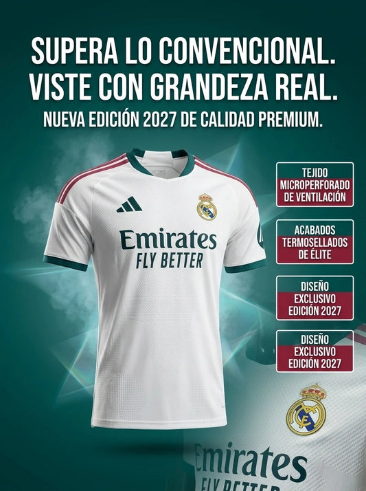 Camiseta Real Madrid - Calidad Player 2027